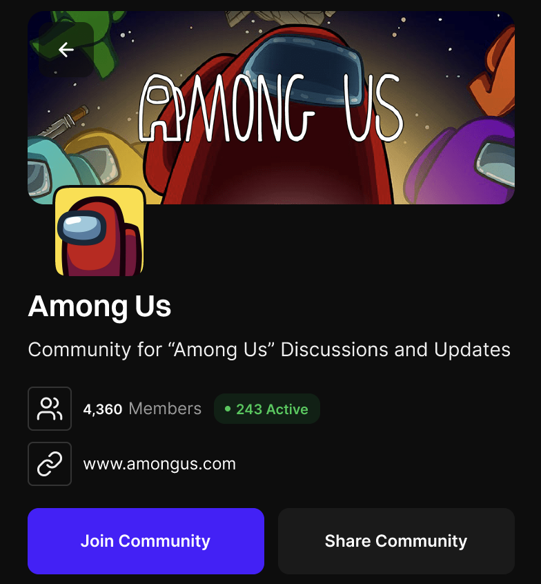 Join Community